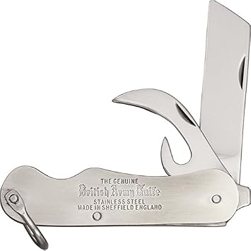 IXL IXLSW2PCARMYGB-BRK 2Piece British Army Knife