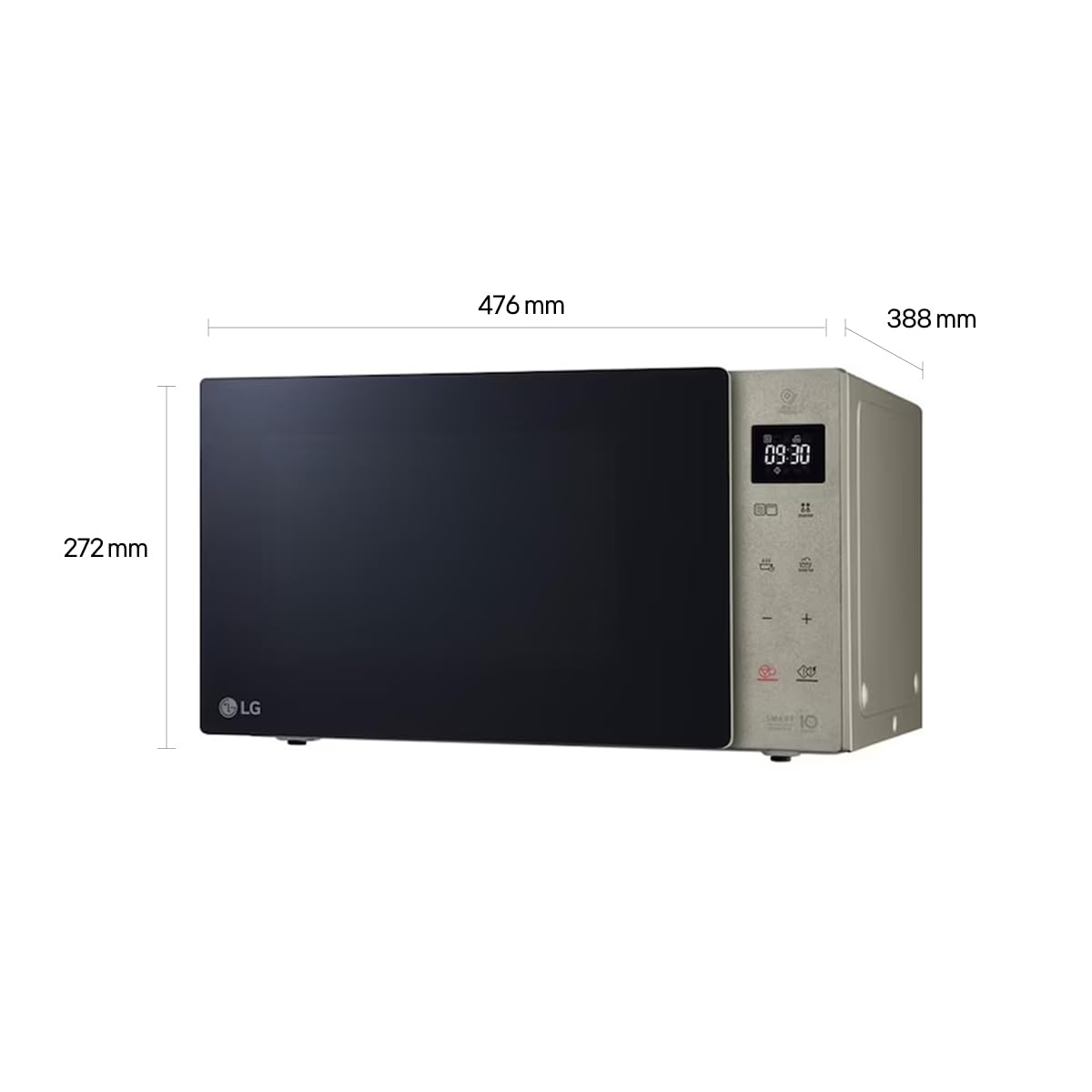 LG NeoChef MH6535NBS - Mikrowellenofen mit Grill
