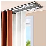 Installation facile : la tringle à rideau double dispose de trous de vis pré-installés et d'un couvercle de vis dissimulé pour une installation sans tracas. Parfait pour les salons, les salles de douche, les chambres, les plafonds, les baies vitrées, les camping-cars, les zones d'intimité, les hôtels, les hôpitaux et les cabines de classe. Améliorez votre espace avec cette solution polyvalente et conviviale.