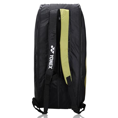 Image of YONEX Badminton Racquet Bag ACE2 0629 BT9 | ACE2 Series Thermal Lining Compartment |Eronomic STRPS |Available as Backpack|Hand Carry |Accessories & 9 Racquet Comaprtment|Wide Shoe Packet