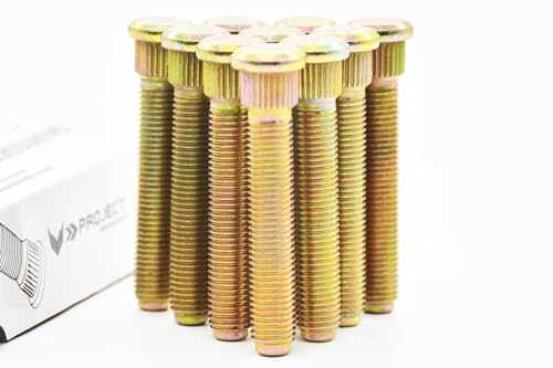 Project Innovation 71mm Total Length Long Extended Wheel Lug Studs Wheel Lug Bolts Compatible with Lex IS350 m12x1.5x71 Year 2006-2021 1 Set (Pack of 10)