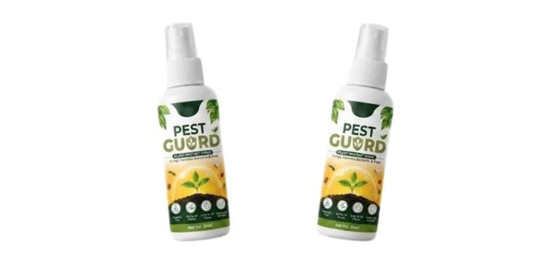 Pest Guard Plant Protect Spray 50ml | Ready-to-Use Plant Protection Spray for Indoor & Outdoor Plants | Supports Healthy Leaves Care Easy for Home Garden, Houseplants, Flowering Pack 2-picture-35