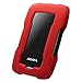 Adata HD330 2000GB rot Externe Festplatte - Externe Festplatten (2000GB, 2.5", Micro-USB B, 3.0 (3.1 Gen 1), Stromversorgung über USB, rot