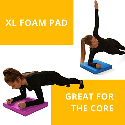 XL-Foam-Balance-Pad-Created-for-Yoga-Exercises-Gym-Workout-Deadlift-Fitness-Exercise-Squat-Gardening-for-MenWomen-Non-Slip-That-can-be-Used-on-Any-Floor-for-Extra-Knee-Protection