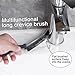 2pcs Hard Bristle Crevice Brush, Gap & Grout Cleaner, Tile & Kitchen Window Bathroom Crevice Cleaning Tool