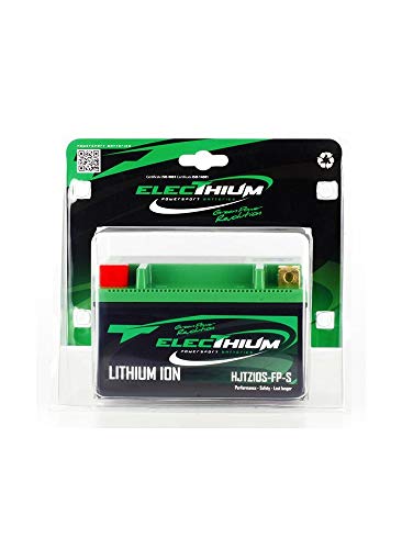 Batterie lithium HJTZ10S-FP-S Electhium puissance de démarrage moto YTZ10S-BS