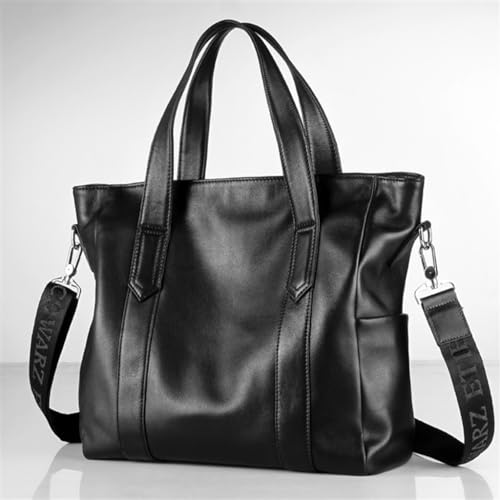 Genuine Leather Men's Handbag Korean Men's Business Briefcase Layer Cowhide Computer Bag