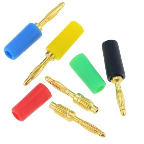 Conectores banana de 2 mm en un pack multicolor para proyectos de electrónica 4