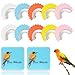 Sonwyoung 10 Pcs Bird Whistle for Adults 5 Colors Wacky Whistle Tongue Warbler Caller Fools Day Funny Bird Caller Original Magic Tweeting Noisemaker Toys Tricks Gag for Gift April Fool's Day Prank