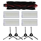 Producto de alta calidad. Lenere Ruedas, laterales, pecho, filtro HEPA para aspiradora Lefant M520/M501-B/M501-A/M571/T700/T800/K7