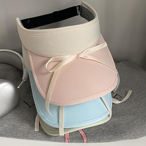 Girl Balletcore Bow Baseball Hat Empty Top Versatile Hat for Spring Breathable Hat for Adults Casual Sport3