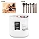 Elektrischer Make-up-Pinselreiniger, 850 U/min, Abnehmbarer Make-up-Pinsel-Waschtrockner mit 2-Stunden-5-Stunden-Timing-Funktion, Klare Sicht für Beauty-Make-up-Pinsel Aller Größen