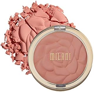 Milani Rose Powder Blush - Tea Rose (0.6 Ounce) Cruelty-Free Blush - Shape