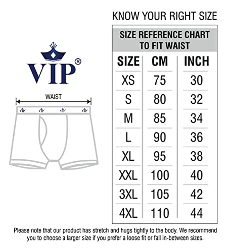 Image of VIP ULTIMAICD Color Mens Cotton Interlock Fabric Trunk with Outer Elastic Waistband Assorted