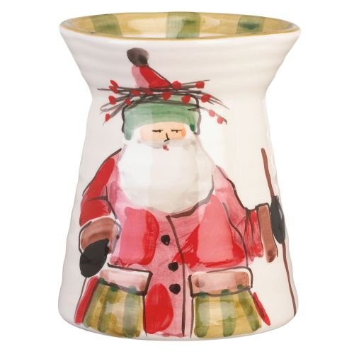 Vietri Old St Nick Utensil Holder Deluxe Ceramic Kitchen Accessory