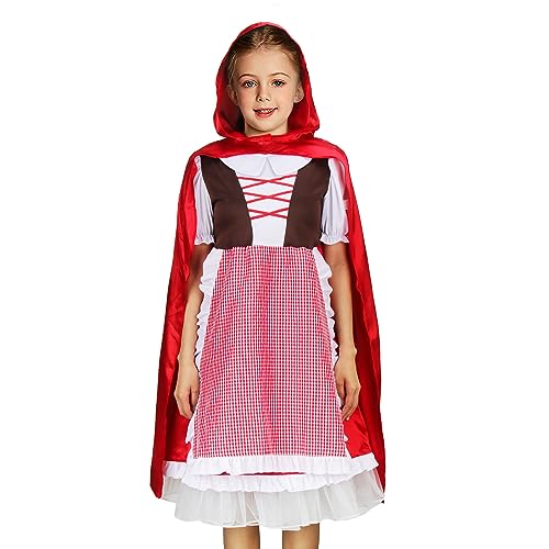 Disfraz Caperucita Roja para Niñas con Capa miniatura 2