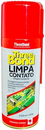 Limpa Contato Elétrico ThreeBond 250ml Spray | Evaporação Rápida ...