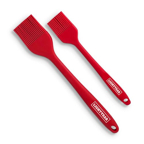 Lightyear Silicone Basting Pastry Brush Set (2 Pcs) ❘ 450°F