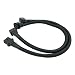 EAG 18 inch Fog Light Extension Wire Harness A Pair Fit for 07-18 Jeep Wrangler JK