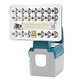 ✈ 【APTO PARA】 Adecuado el modelo de batería para Makita 18V / 20V: BL1860B BL1860 BL1850 BL1840 BL1830 LXT 400 L70 BL1815 BL1820 BL1845 y más (batería no incluida);