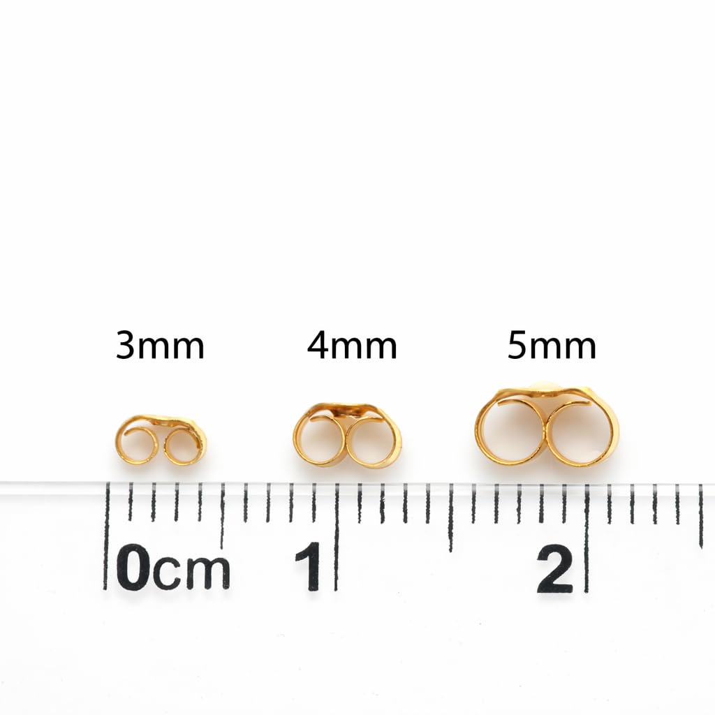 Pendientes de mariposa de oro de 9 quilates
