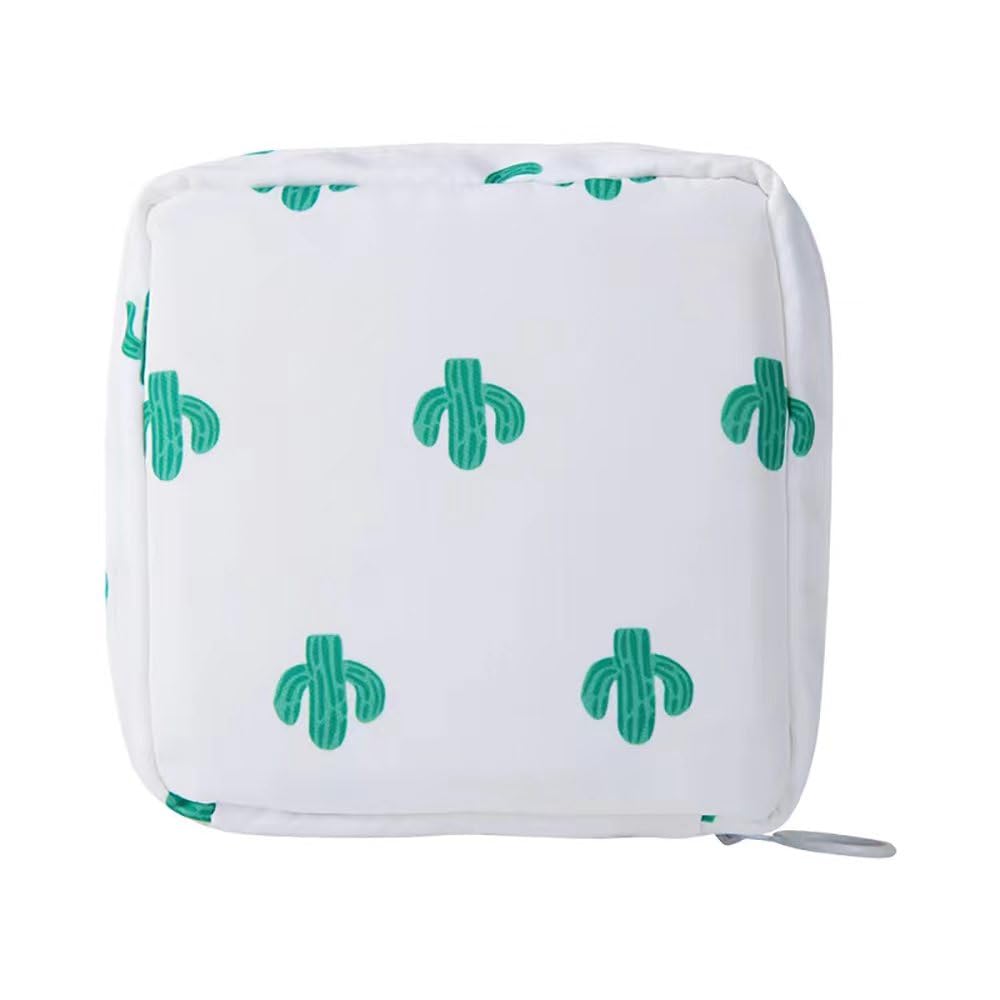 PayPie Sanitary Napkin Storage Bag, Portable Menstrual Pad Bag Tampons Collect Bags, Zipper Nursing Pad Holder Tampon Bag Sanitary Organizer for Women and Girls, 12 * 12 * 4 cm