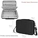 GEEKRIA Hard Shell Travel Case Compatible with Teenage Engineering EP-133 K.O. II/EP-1320/ EP-40 Riddim Reggae Sampler, Audio Sampler Carrying Bag (Dark Gray)