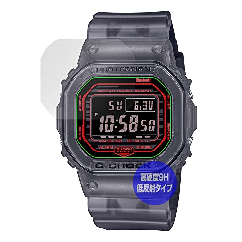 ~rbNX CASIO G-SHOCK DW-B5600 V[Y p PET 9H ᔽ ی tB KX̍dx dx9Hfލ̗p { OverLay Plus 9H