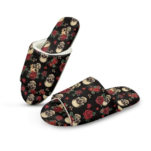 House Slippers for Women Open Toes Slipper with Memory Foam Comfy Slipper Soft Indoor Outdoor Shoes for Winter