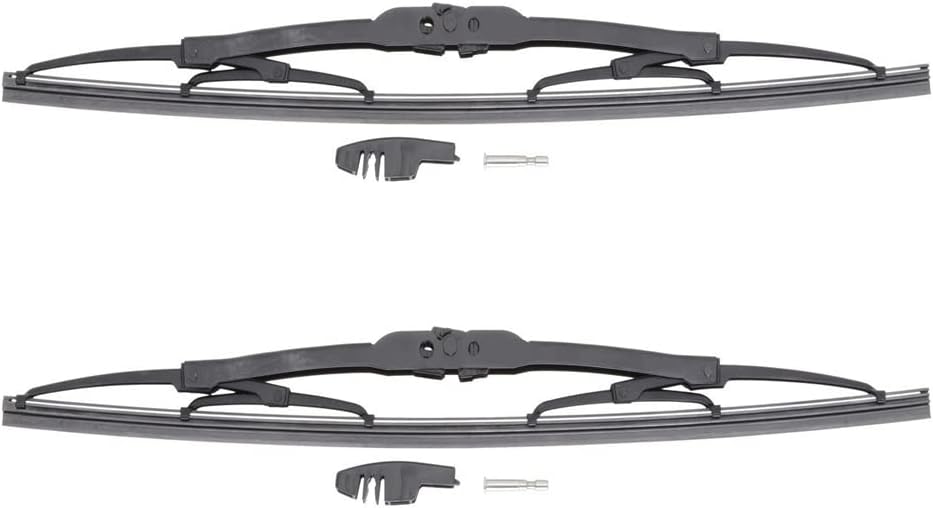 Replacement Front Windshield Wiper Blade Kit Mechanics Choice for 1982-1985 Mazda RX-7