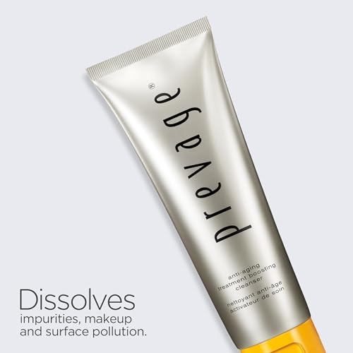Image of Elizabeth Arden PREVAGE Anti-Aging Treatment Boosting Cleanser, 4.2 fl oz | Anti-aging face wash with idebenone that cleanses while boosting skin renewal for a smoother, brighter look.