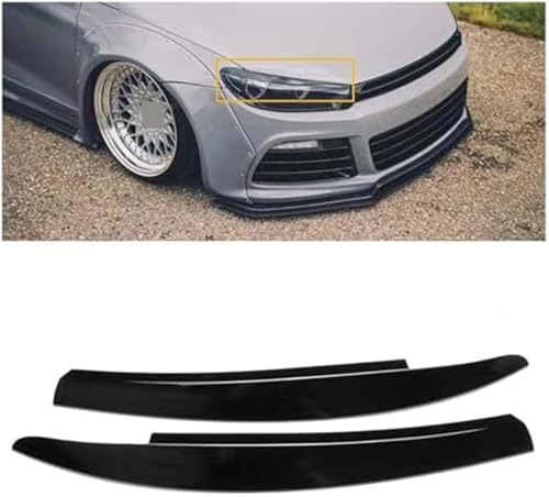 Sourcils de phare avant Scirocco pour rassemblement tuning