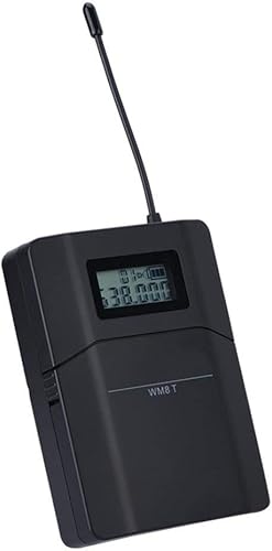 VBESTLIFE MAILADA Wireless Mikrofon Set WM8 Wireless UHF-Mikrofonsystem EmpfA nger Sender Lavalier Ansteckmikrofon