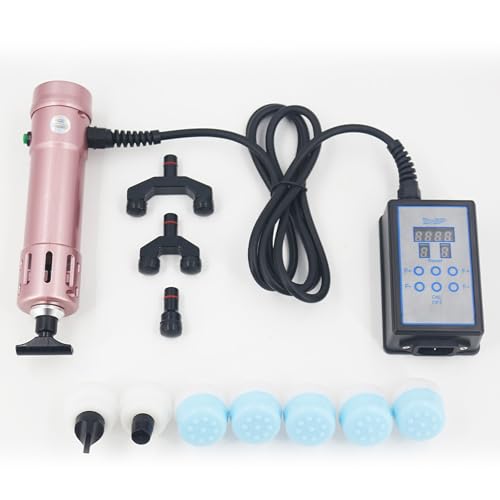 Machine de thérapie par Ondes de Choc, Machine de physiothérapie extracorporelle par Ondes de Choc Ed avec 11 têtes fonctionnelles remplaçables, 9 Niveaux de fréquence/20~180 MJ d'énergie, pour So