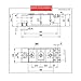 Industrial Thyristor Diode Module SKKH162/08E, 800V 160A