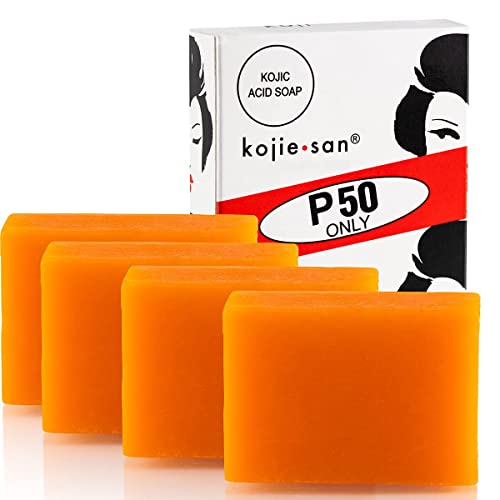 Original Kojie San Lightening Soap - 65 Gram (Pack of 4)