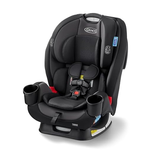 Graco® TriRide 3-in-1 Reclining Car Seat, Kipling - Rear & Forward Facing Car Seat, Highback Booster, Adjustable Headrest