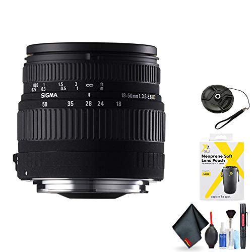 Sigma Zoom ���L�p 18-50mm f/3.5-5.6 DC J-�I�[�g�t�H�[�J�X�����Y Pentax Digital AF�p 0�}�E���g+�A�N�Z�T���[ (���ۃ��f��)