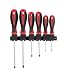 TEKTON 2742 Phillips and Flat Screwdriver Set, 6-Piece [Older Model]