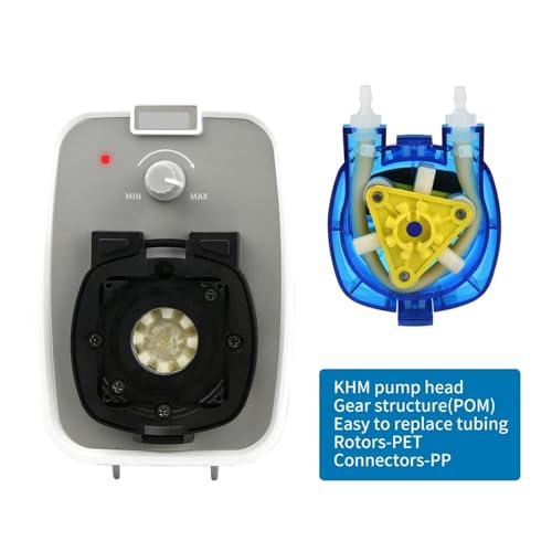 Pompe péristaltique KCPA600 24V avec débit réglable 520 ml/min