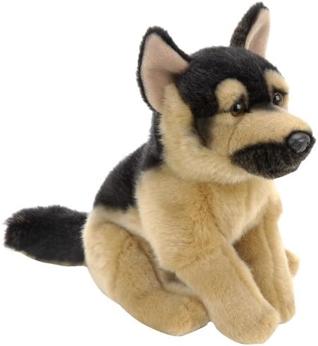 Animal Alley Plush 9" German Shepherd Dog Black and Tan
