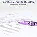 AVERY Hi-Liter Desk-Style Highlighters, Smear Safe Ink, Chisel Tip, 12 Fluorescent Purple Highlighters (24060)