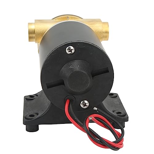 Self Priming Impeller Bilge Pump Self Priming Transport Seawater Pump Pump Home Pump Household for Liquid Sewage Flexible Impeller Pumps (12V)