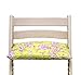 Blausberg Baby *16 kolorów* poduszka do siedzenia (mała deska) powlekana na krzesło piętrowe Stokke Tripp Trapp (Cherry Blossom Gelb Pink) - 100% made in Hamburg, Niemcy