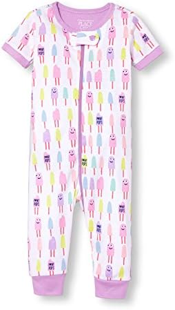 The Children's Place Baby-Girls' Sweet Lil' Stretchie Pajamas