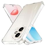 Pnakqil Cover Compatibile con Honor 400, Custodia per Telefono in Antiurto Sottile Bumper Trasparente Morbida in Silicone TPU, Anti-Graffio Chiaro Militare Protettiva Case per Honor 400 5G