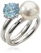 Produktbild Adriana Damen-Ring Süßwasser Zuchtperlen seaside 925 Silber Rainbow RAR-D-Gr.56