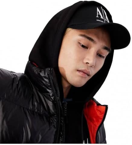 Vista 3 de AX ARMANI EXCHANGE Men's Logo Baseball Hat