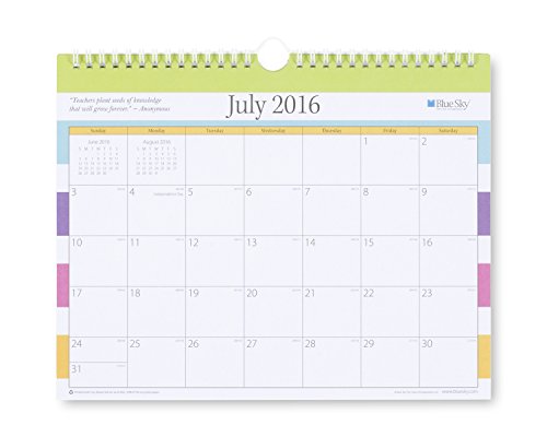 Teacher Stripes Wall Calendar