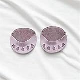 Atmungsaktiv: Das weiche und bequeme Baumwollwabenstoff-Gewebe-Vorfuß-Pads ist mit einzigartigen Poren über dem Fußkissen gestaltet, sodass der Luftkreislauf frei bewegt werden kann, selbst wenn Sie aktiv sind, können Sie mehr Wärme standhalten.Es kann für die meisten Schuhe verwendet werden, z. B. Sandalen, High Heels, Arbeitsstiefel, Ballettschuhe usw.